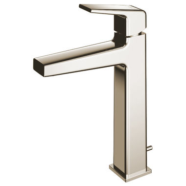Click here to see Toto TLG10303U#PN TOTO GB Brass Single-Handle Bathroom Sink Faucet with Metal Pop-Up Drain, Single-Hole, COMFORT GLIDE Technology, 1.2 GPM, Polished Nickel - TLG10303U#PN