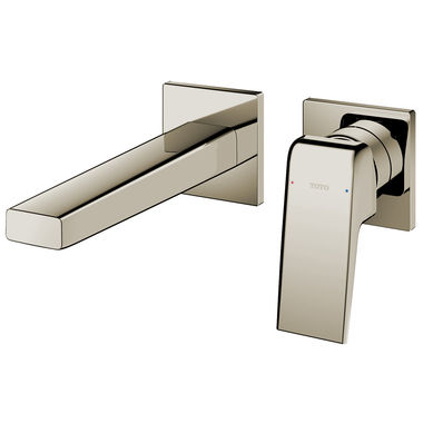 Click here to see Toto TLG10307U#BN TOTO GB Wall-Mount Single-Handle Bathroom Sink Faucet with COMFORT GLIDE Technology, Lever Handle, Two-Hole, 1.2 GPM, Brushed Nickel - TLG10307U#BN