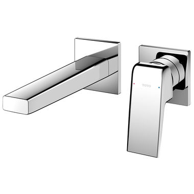 Click here to see Toto TLG10307U#CP TOTO GB Wall-Mount Single-Handle Bathroom Sink Faucet with COMFORT GLIDE Technology, Lever Handle, Two-Hole, 1.2 GPM, Polished Chrome - TLG10307U#CP