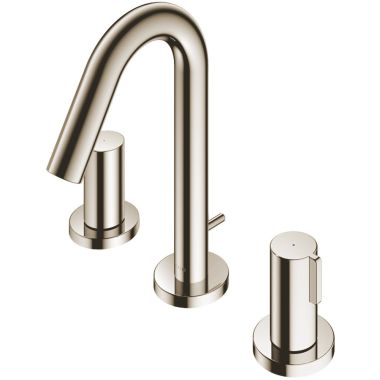 Click here to see Toto TLG11201U#PN TOTO GF 1.2 GPM Two Handle Widespread Bathroom Sink Faucet, Polished Nickel - TLG11201U#PN