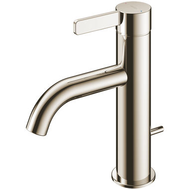 Click here to see Toto TLG11301U#PN TOTO GF Single-Handle Bathroom Sink Faucet with COMFORT GLIDE Technology, Stainless Steel, Lever Handles, 1.2 GPM, Polished Nickel - TLG11301U#PN