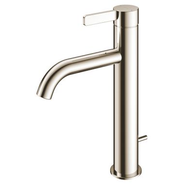 Click here to see Toto TLG11303U#PN TOTO GF 1.2 GPM Single Handle Semi-Vessel Bathroom Sink Faucet with COMFORT GLIDE Technology, WaterSense Certified, Polished Nickel - TLG11303#PN