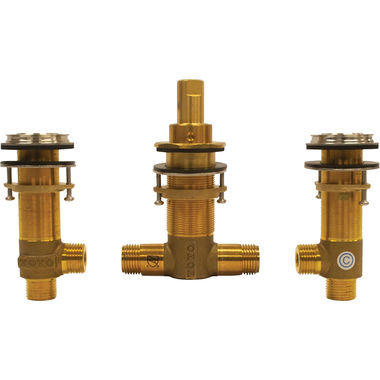 Click here to see Toto TBN02202U TOTO Three-Hole Roman Tub Filler Rough-In Valve - TBN02202U