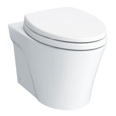 Click here to see Toto CWT426CMFG#MS TOTO AP Wall-Hung Dual-Flush Toilet, 1.28 GPF & 0.9 GPF with DUOFIT In-Wall Tank Unit, CWT426CMFG#MSt - Cotton White