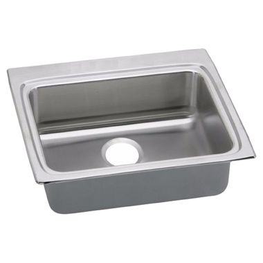 Click here to see Elkay LRAD1918400 Elkay LRAD1918400 Gourmet (Lustertone) Stainless Steel Top Mount Sink