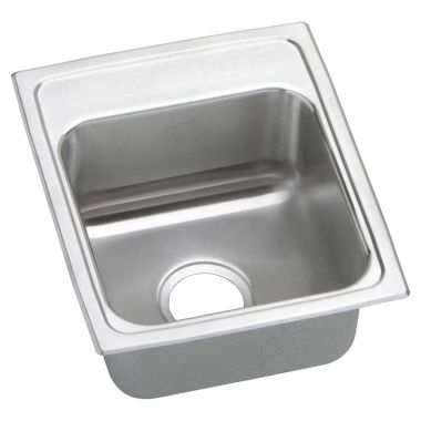 Click here to see Elkay LRAD1316450 Elkay LRAD1316450 Gourmet Stainless Steel Single Bowl Sink
