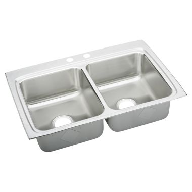 Click here to see Elkay LR33222 Elkay LR33222 Lustertone Classic 33