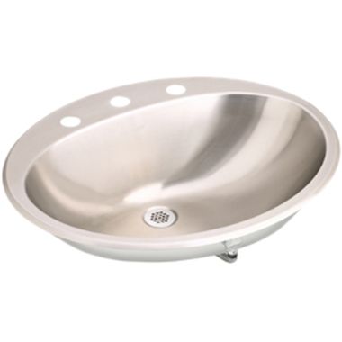 Click here to see Elkay LLVR20170 Elkay Asana Single Bowl Top-Mount Sink, Less Holes, 21in, 18 Gauge Stainless Steel, Lustrous Highlighted Satin - LLVR20170
