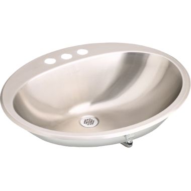 Click here to see Elkay LLVR1916CS3 Elkay LLVR1916CS3 Asana/Lustertone Stainless Steel Single Bowl Lavatory Sink