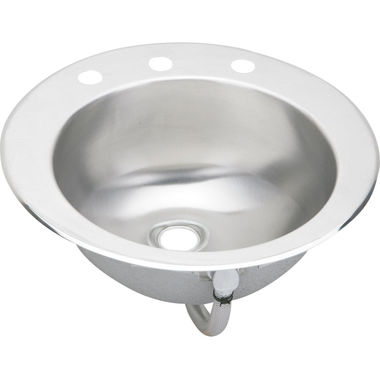 Click here to see Elkay LLVR19163 Elkay LLVR19163 Asana/Lustertone Stainless Steel Single Bowl Lavatory Sink