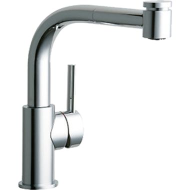 Click here to see Elkay LKLFMY1042CR Elkay Mystic Single Handle Pull-Out Bar/Prep Faucet, Chrome - LKLFMY1042CR