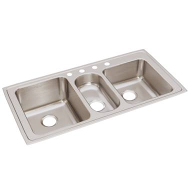 Click here to see Elkay LGR43224 Elkay Lustertone Classic Stainless Steel 43