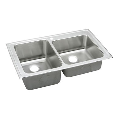 Click here to see Elkay LGR37221 Elkay LGR37221 Gourmet Stainless Steel Double Bowl Sink