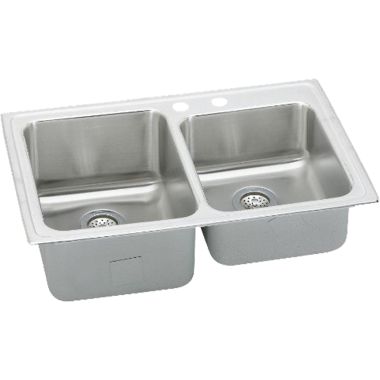 Click here to see Elkay LGR33222 Elkay LGR33222 Gourmet Double Bowl Sink