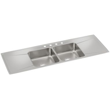 Click here to see Elkay ILR6622DD4 Elkay Lustertone Classic Stainless Steel 66