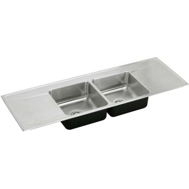 Click here to see Elkay ILR6622DD0 Elkay ILR6622DD0 Gourmet (Lustertone) Stainless Steel Double Bowl Sink