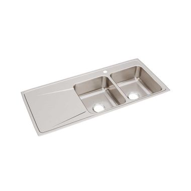 Click here to see Elkay ILR4822R1 Elkay ILR4822R1 Lustertone Double Bowl Drop-In Gourmet Sink