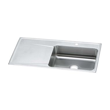 Click here to see Elkay ILR4322R1 Elkay ILR4322R1 Lustertone Single Bowl Drop-in Gourmet Sink