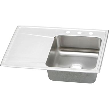 Click here to see Elkay ILR3322R3 Elkay ILR3322R3 Gourmet (Lustertone) Stainless Steel Single Bowl Sink