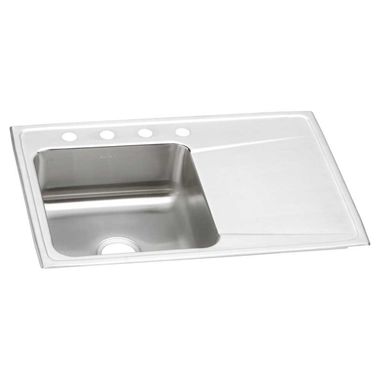 Click here to see Elkay ILR3322L4 Elkay ILR3322L4 Lustertone Single Bowl Kitchen Sink