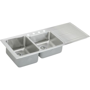 Click here to see Elkay ILGR5422L4 Elkay ILGR5422L4 Gourmet Double Bowl Drop-in Kitchen Rectangular Sink