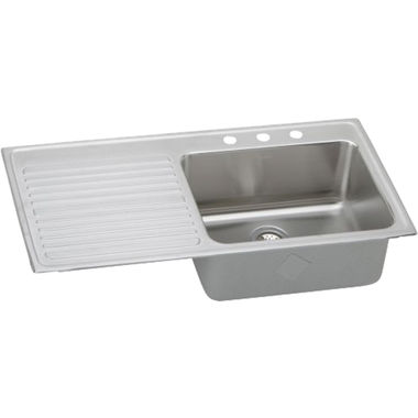 Click here to see Elkay ILGR4322R0 Elkay ILGR4322R0 Gourmet Single Bowl Drop-in Kitchen Rectangular Sink