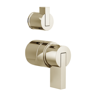 Click here to see Brizo HL75P32-PN Brizo Litze Pressure Balance Lever Handle Kit with Diverter and Temperature Control, ADA, Brilliance Polished Nickel - HL75P32-PN