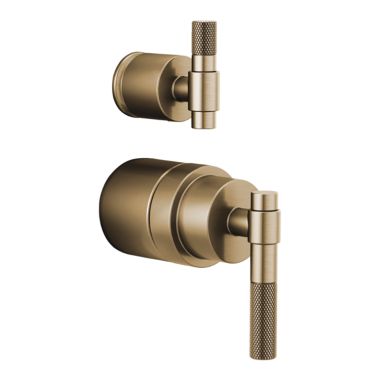 Click here to see Brizo HL75P33-GL Brizo Litze T-Lever Handle Kit with Knurling Detail for T75P535-LHP and T75P635-LHP, Brilliance Luxe Gold - HL75P33-GL