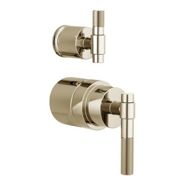 Click here to see Brizo HL75P33-PN Brizo Litze T-Lever Handle Kit with Knurling Detail for T75P535-LHP and T75P635-LHP, Brilliance Polished Nickel - HL75P33-PN 
