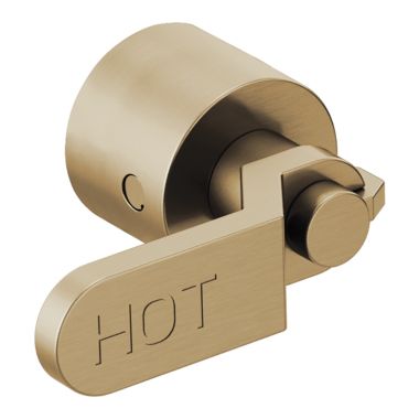 Click here to see Brizo HL70434-GL Brizo Lever Handle Kit for Litze Two Handle Wall Mount Tub Filler, ADA, Brilliance Luxe Gold - HL70434-GL