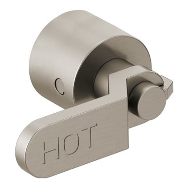 Click here to see Brizo HL70434-NK Brizo Industrial Lever Handle Kit for Litze Two Handle Wall Mount Tub Filler, ADA, Brilliance Luxe Nickel - HL70434-NK