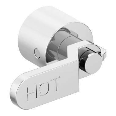 Click here to see Brizo HL70434-PC Brizo Industrial Lever Handle Kit for Litze Two Handle Wall Mount Tub Filler, ADA, Polished Chrome - HL70434-PC