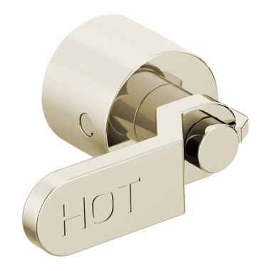 Click here to see Brizo HL70434-PN Brizo Industrial Lever Handle Kit for Litze Two Handle Wall Mount Tub Filler, ADA, Brilliance Polished Nickel - HL70434-PN