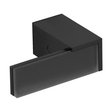 Click here to see Brizo HL70482-BL Brizo Handle Kit with Solar Grey Glass Lever for Siderna Wall Mount Tub Filler, ADA, Matte Black - HL70482-BL