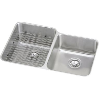 Click here to see Elkay ELUHWS3120R Elkay ELUHWS3120R Double Bowl Gourmet Undermount Sink