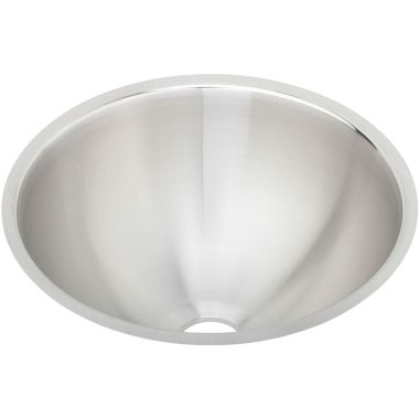 Click here to see Elkay ELUH12 Elkay Asana 14-3/8in x 14-3/8in x 6in Undermount Bathroom Sink, Stainless Steel, Lustrous Satin - ELUH12