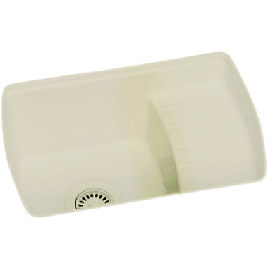 Click here to see Elkay ELQTU2218HK0 Elkay ELQTU2218HK0 Harmony Quartech Single Bowl Undermount Sink, Husk