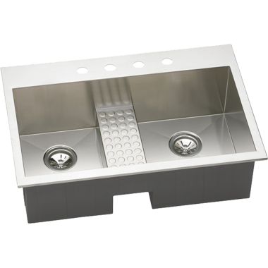 Click here to see Elkay EFTLB332210CDBL1 Elkay EFTLB332210CDBL1 Crosstown Double Bowl Sink