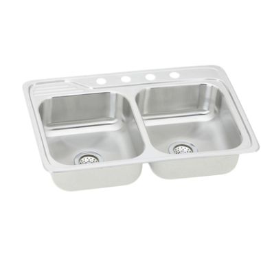 Click here to see Elkay ECC33223 Elkay ECC33223 Gourmet Double Bowl Kitchen Sink