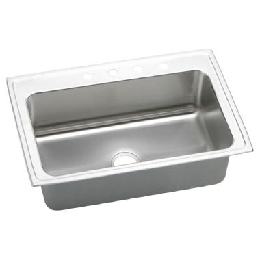 Click here to see Elkay DLRSQ3322104 Elkay DLRSQ3322104 Gourmet Stainless Steel Single Bowl Sink
