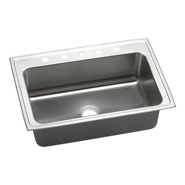 Click here to see Elkay DLRQ3122125 Elkay DLRQ3122125 Gourmet Stainless Steel Single Bowl Sink