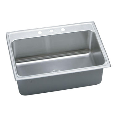 Click here to see Elkay DLRQ3122123 Elkay DLRQ3122123 Gourmet Stainless Steel Single Bowl Sink