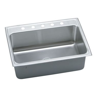 Click here to see Elkay DLRQ3122105 Elkay DLRQ3122105 Gourmet Stainless Steel Single Bowl Sink