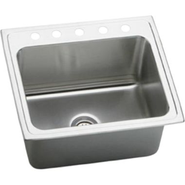 Click here to see Elkay DLRQ2522105 Elkay DLRQ2522105 Gourmet Stainless Steel Single Bowl Sink