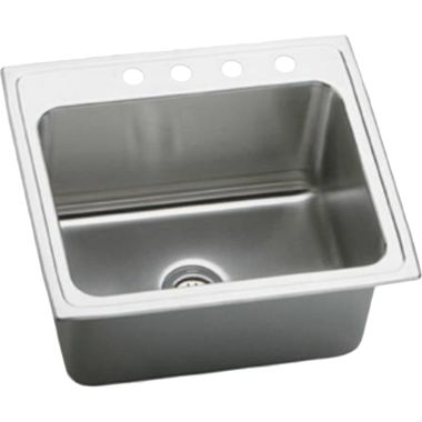Click here to see Elkay DLRQ2522104 Elkay DLRQ2522104 Gourmet Stainless Steel Single Bowl Sink