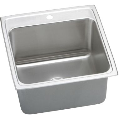 Click here to see Elkay DLRQ2222121 Elkay DLRQ2222121 Gourmet Stainless Steel Single Bowl Sink