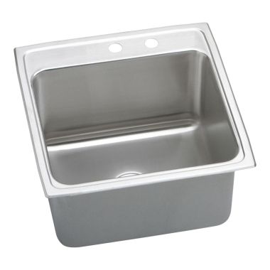 Click here to see Elkay DLRQ222210MR2 Elkay DLRQ222210MR2 Gourmet Stainless Steel Single Bowl Sink