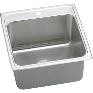 Click here to see Elkay DLRQ2222101 Elkay DLRQ2222101 Gourmet Stainless Steel Single Bowl Sink