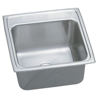 Click here to see Elkay DLRQ1919100 Elkay DLRQ1919100 Gourmet Stainless Steel Single Bowl Sink
