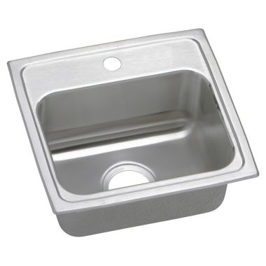 Click here to see Elkay DLRQ1716101 Elkay DLRQ1716101 Gourmet Stainless Steel Single Bowl Sink